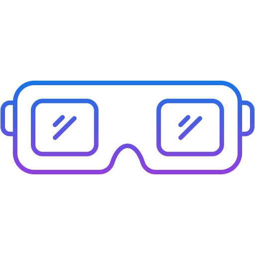 3d-brille Generic Gradient icon
