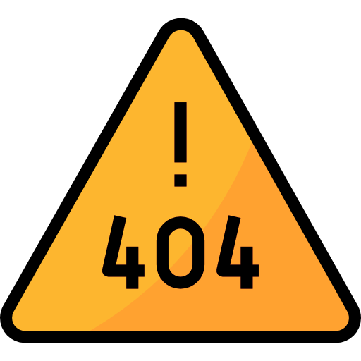 błąd 404 Aphiradee (monkik) Lineal Color ikona