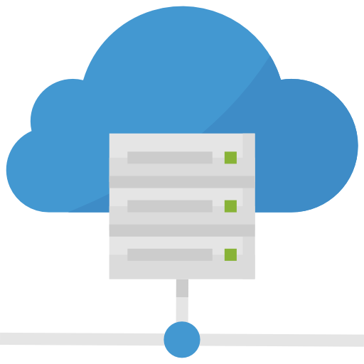 cloud computing Aphiradee (monkik) Flat icoon