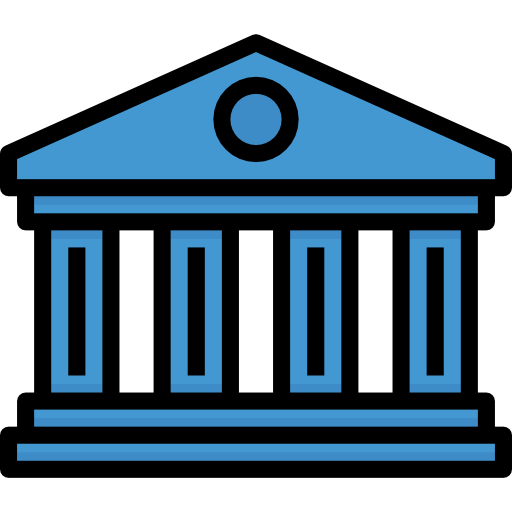 은행 Aphiradee (monkik) Lineal Color icon