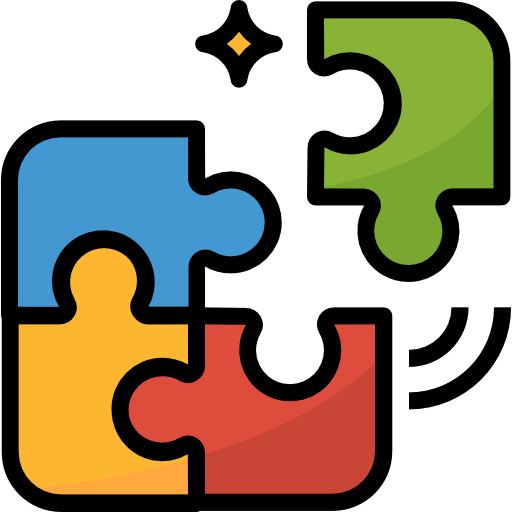 Puzzle Aphiradee (monkik) Lineal Color icon