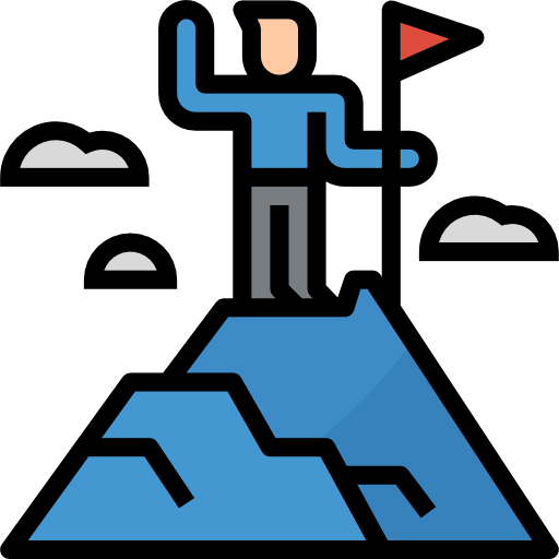 Goal Aphiradee (monkik) Lineal Color icon