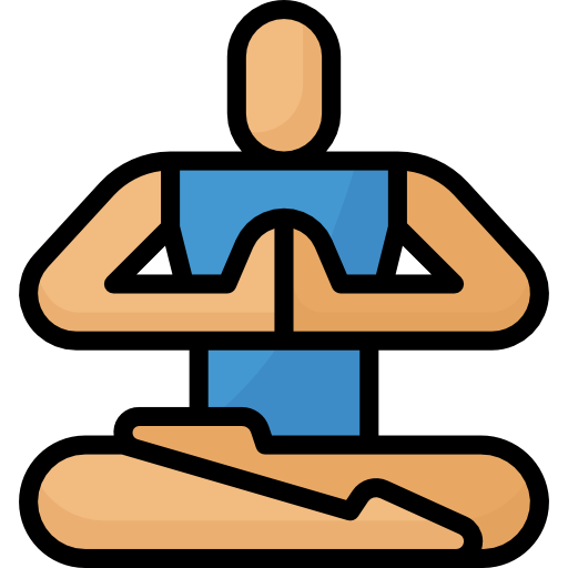 Yoga Aphiradee (monkik) Lineal Color icon