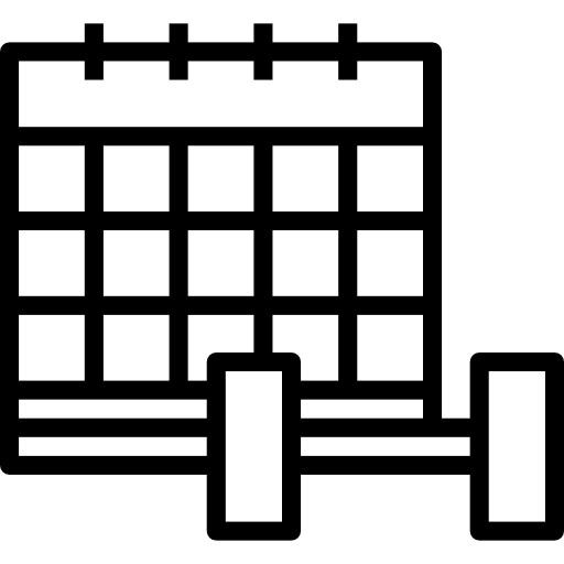 cronograma Aphiradee (monkik) Lineal Ícone