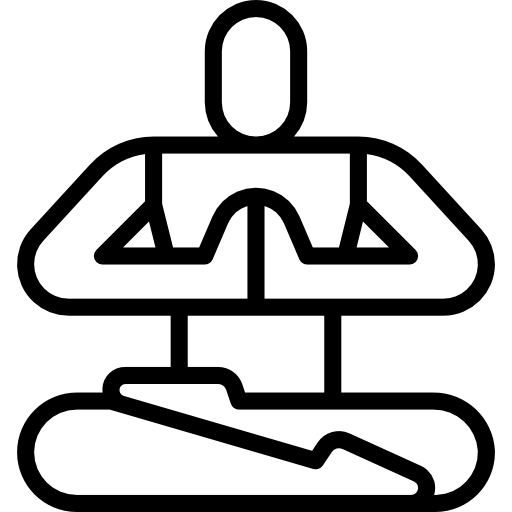 Йога Aphiradee (monkik) Lineal иконка