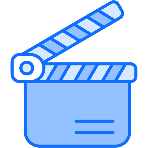 filmklapper Generic Blue icoon