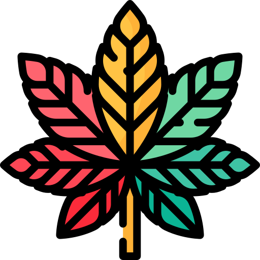 marijuana Special Lineal color icono