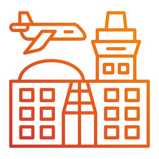 공항 Generic Gradient icon