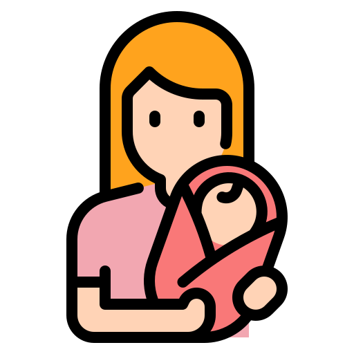 maternidade Generic Outline Color Ícone