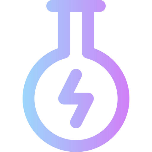 Flask Super Basic Rounded Gradient icon
