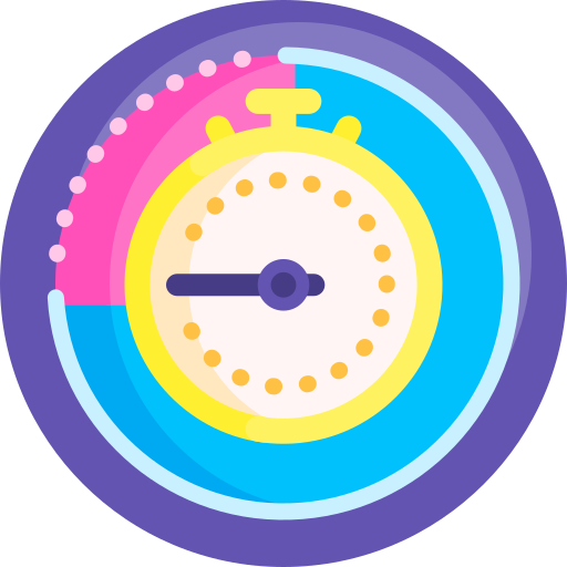 tijd Detailed Flat Circular Flat icoon