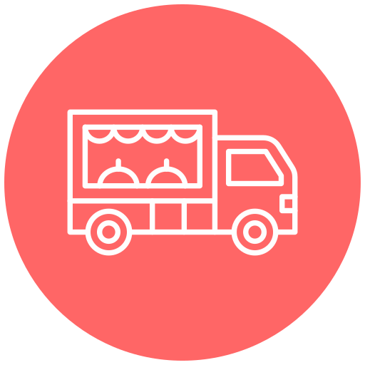 camion de nourriture Generic Flat Icône