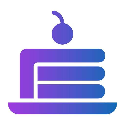 torta Generic Flat Gradient icono