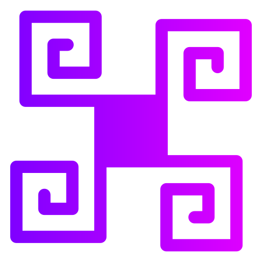 abstrakcyjny kształt Generic Flat Gradient ikona
