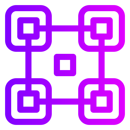 abstracte vorm Generic Gradient icoon