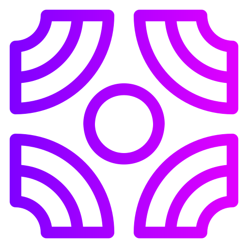 abstrakte form Generic Gradient icon