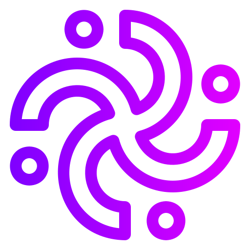 forma abstracta Generic Gradient icono