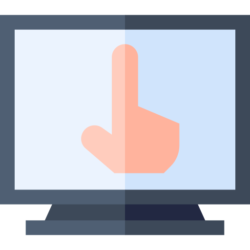 langage des signes Basic Straight Flat Icône