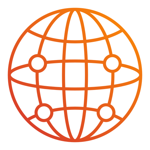 グローバルネットワーク Generic Gradient icon