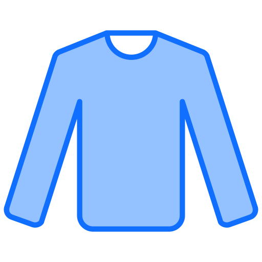 Long sleeve Generic Blue icon