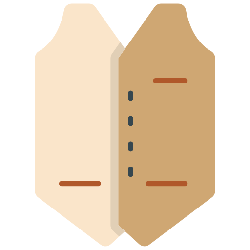 chaleco Generic Flat icono