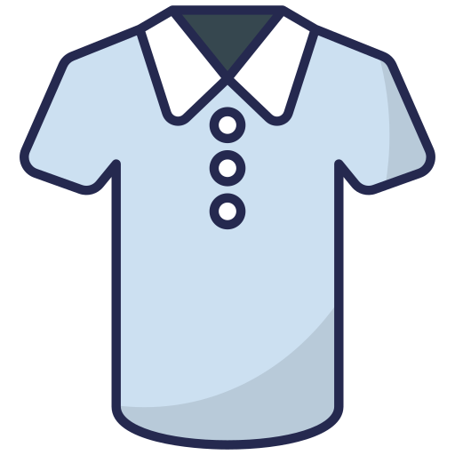 Polo shirt Generic Outline Color icon