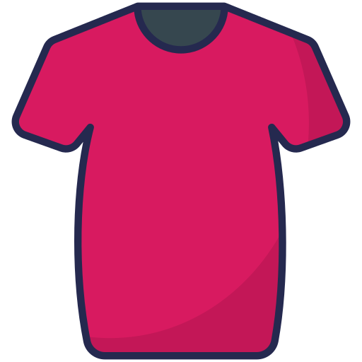 T-shirt Generic Outline Color icon
