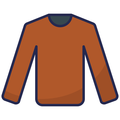 Long sleeve Generic Outline Color icon