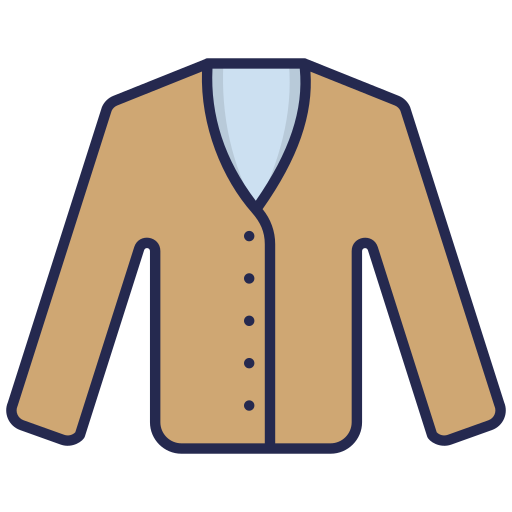Cardigan Generic Outline Color icon