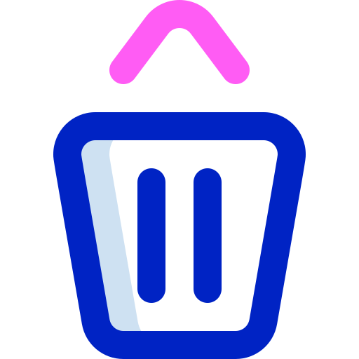 déchets Super Basic Orbit Color Icône
