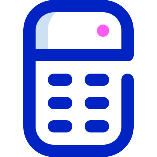 rekenmachine Super Basic Orbit Color icoon