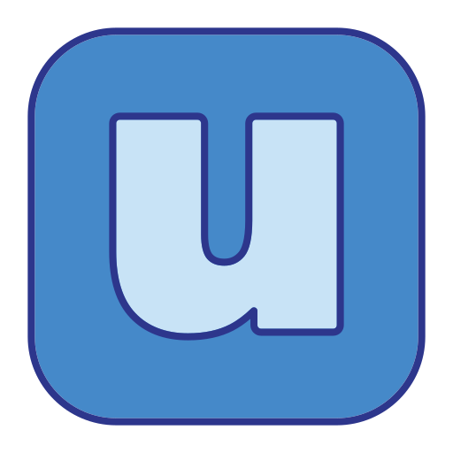 litera u Generic Blue ikona