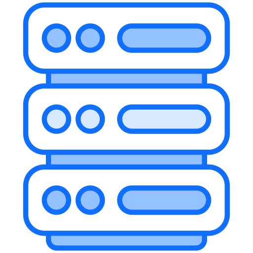 base de données Generic Blue Icône