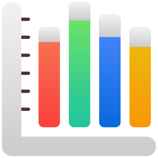 分析 Generic Flat Gradient icon