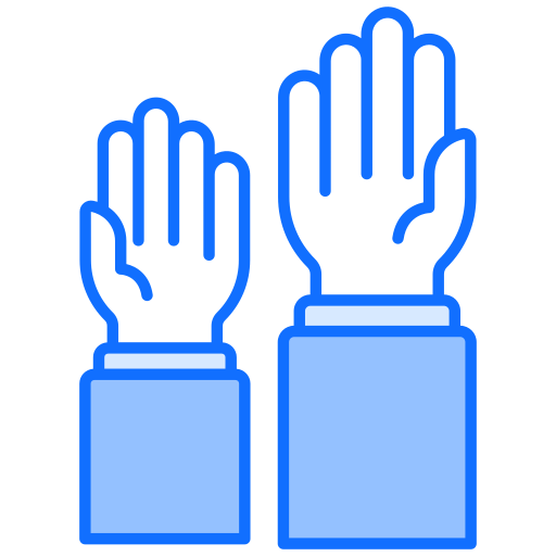 demokratie Generic Blue icon