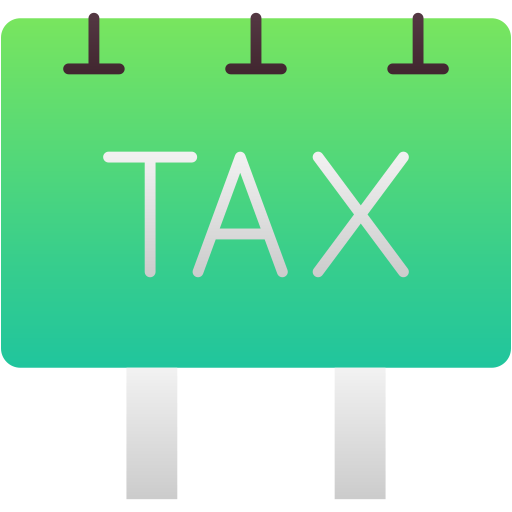 belasting Generic Flat Gradient icoon