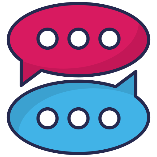 Message Generic Outline Color icon