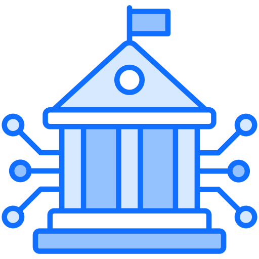 Goverment Generic Blue icon