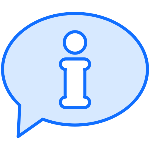 informatie Generic Blue icoon