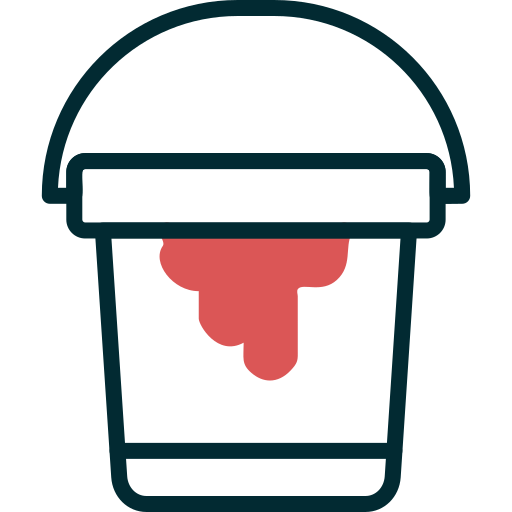 Paint bucket Generic Mixed icon