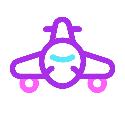 Air planes Generic Outline Color icon