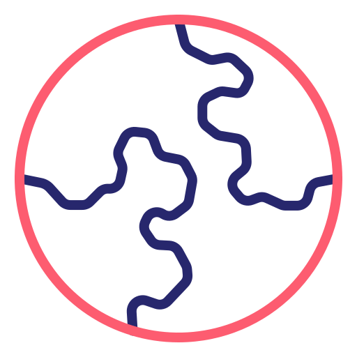 Earth Generic Outline Color icon