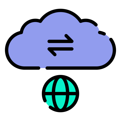 nube Good Ware Lineal Color icono