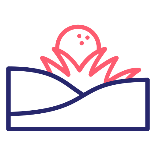 césped Generic Outline Color icono