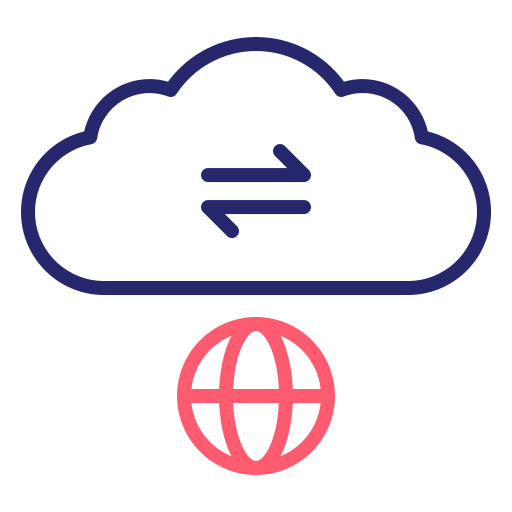 Cloud Generic Outline Color icon