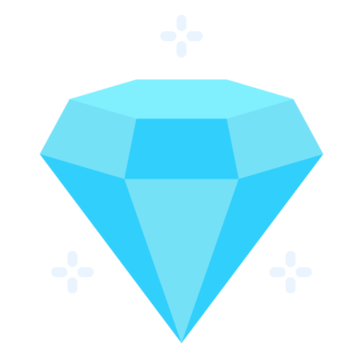 diamant Good Ware Flat icon