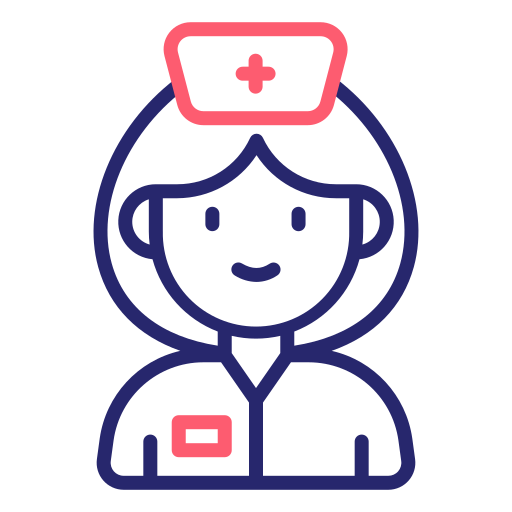 enfermeira Generic Outline Color Ícone