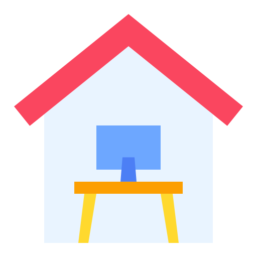 Home office Good Ware Flat icon