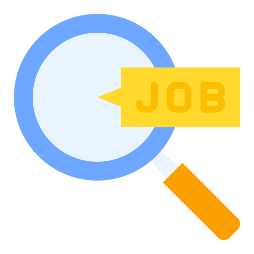 Job search Good Ware Flat icon