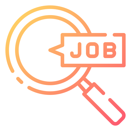 Job search Good Ware Gradient icon